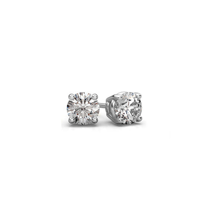 Lab Grown Diamond Stud Earrings in 14K White Gold (0.25 ct. tw.)