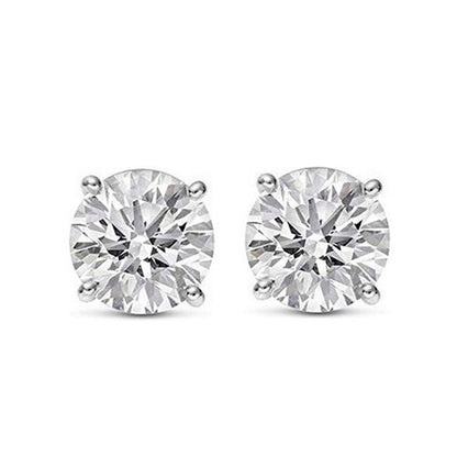 Lab Grown Diamond Stud Earrings in 14K White Gold (1.50 ct. tw.)