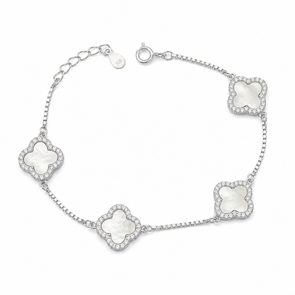 four_mother_of_pearl_clover_alhambra_cz_diamond_halo_tennis_chain_bracelet_jewelry_women_925_sterling_silver_IGNITE_GEMS_BR_64