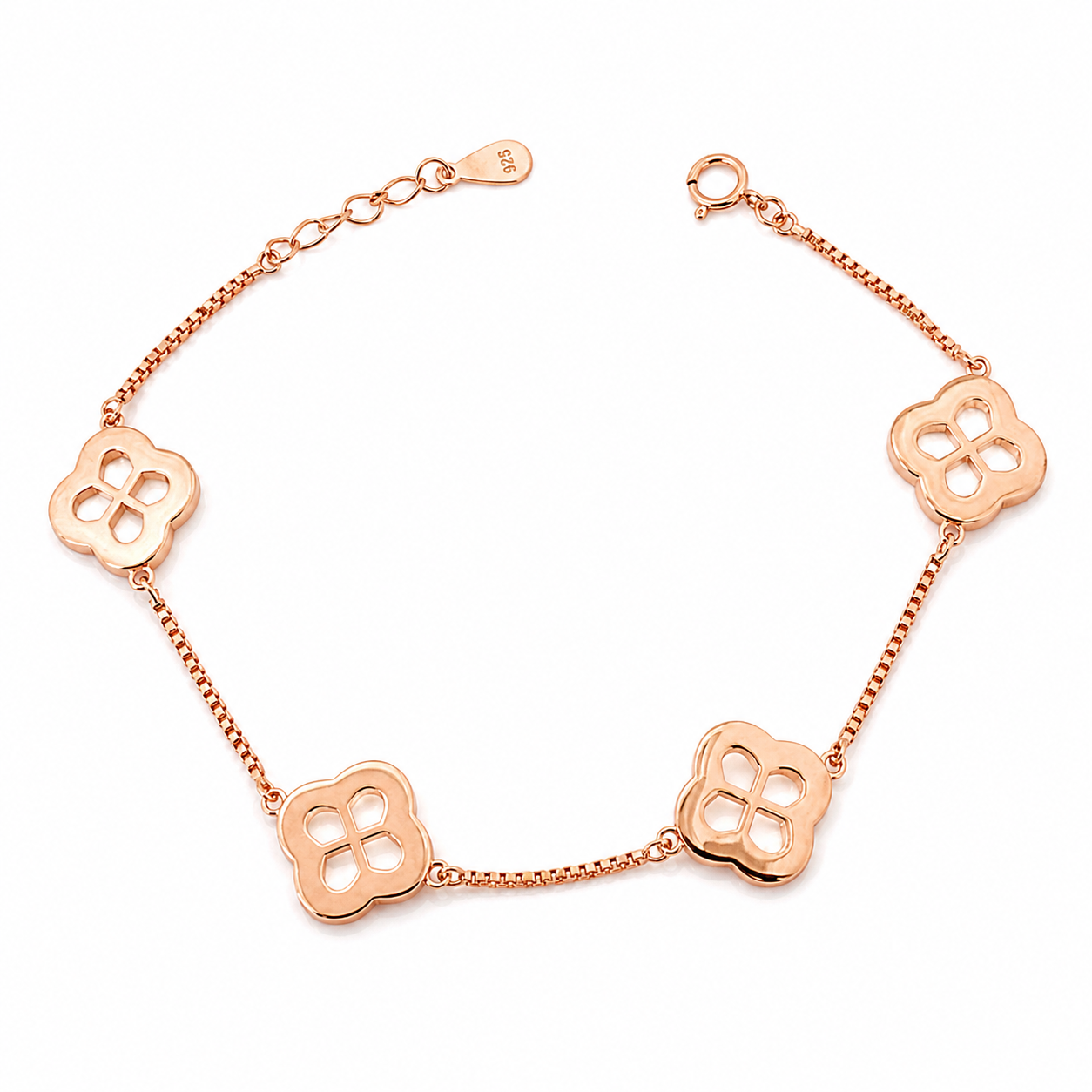 four_mother_of_pearl_clover_alhambra_cz_diamond_halo_tennis_chain_bracelet_jewelry_women_rose_gold_plated_925_sterling_silver_IGNITE_GEMS_BR_58_b
