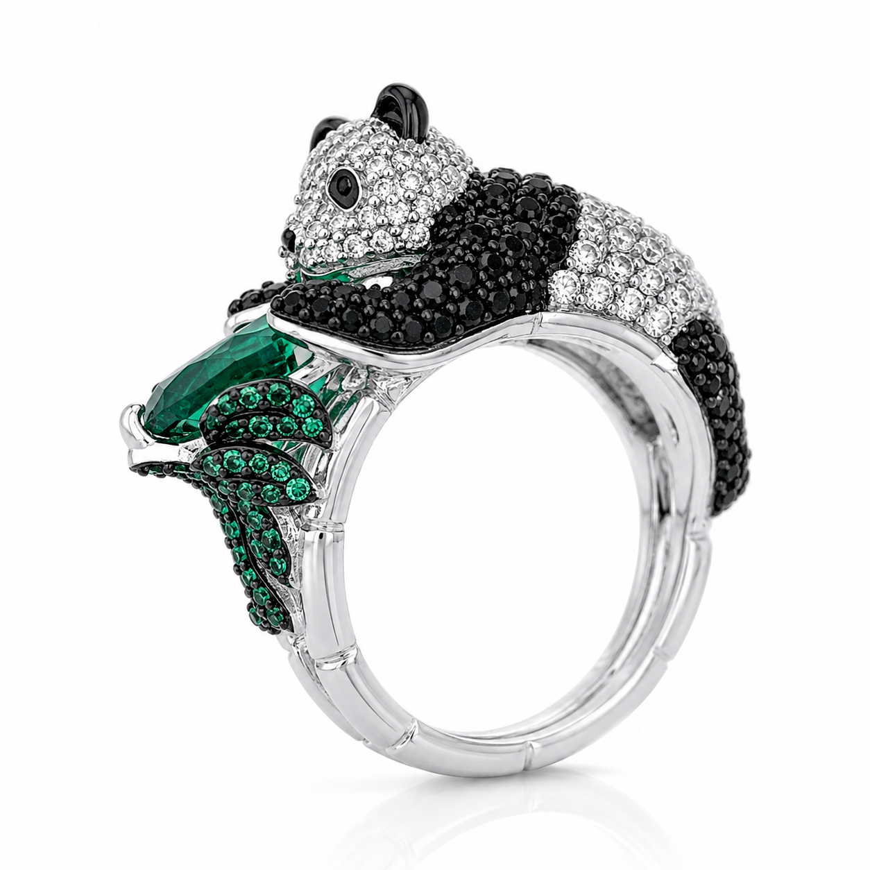 panda_animal_lover_cz_diamond_black_and_white_925_sterling_silver_ring_jewelry_IGNITE_GEMS_DRG2_c