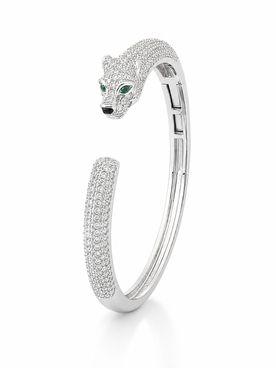 panther_green_cz_eyes_diamond_body_animal_openable_cuff_bangle_bracelet_women_925_sterling_silver_jewelry_IGNITE_GEMS_BR_14
