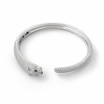 panther_green_cz_eyes_diamond_body_animal_openable_cuff_bangle_bracelet_women_925_sterling_silver_jewelry_IGNITE_GEMS_BR_14_c