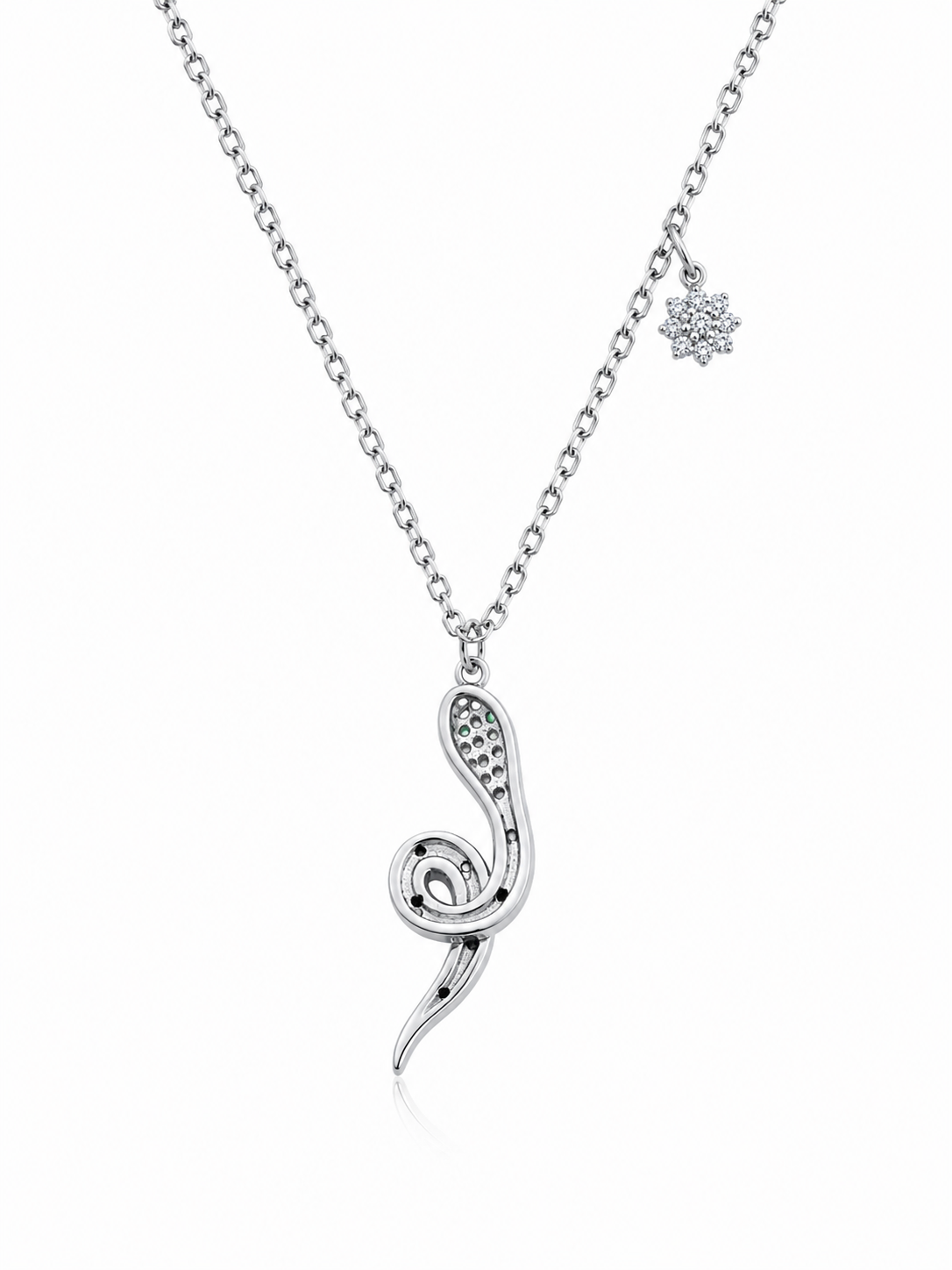 snake_drop_floral_station_chain_cz_diamond_reptile_pendant_necklace_925_sterling_silver_ignite_gems_U_NK_2_b