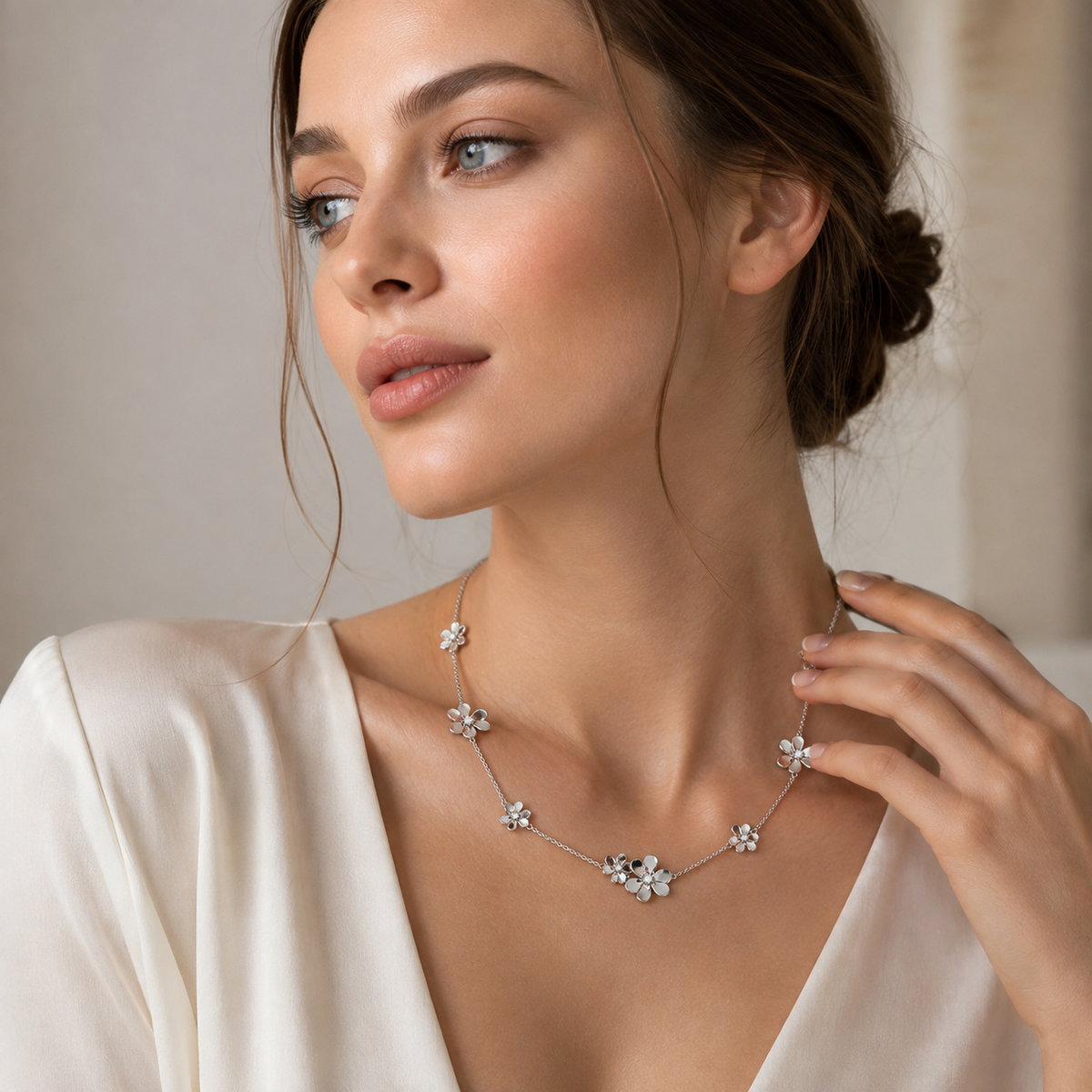 trio_heart_petal_clover_cz_diamond_designer_station_chain_necklace_925_sterling_silver_Jewelry_IGNITE_GEMS_DNK9_model_d